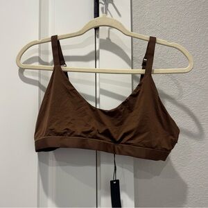 New Oner Active Brown Bralette Sz XL